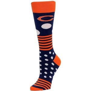 Chicago Bears NWT NFL Team Apparel Dots & Stripes